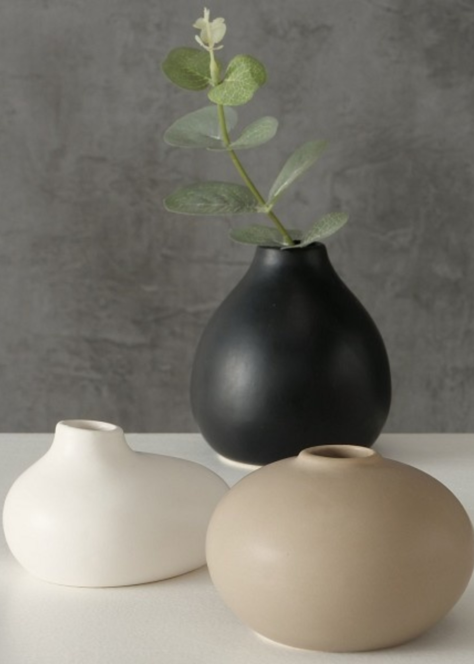 Boltze Home Vaas Darleen aardewerk Ø10xh11cm per stuk