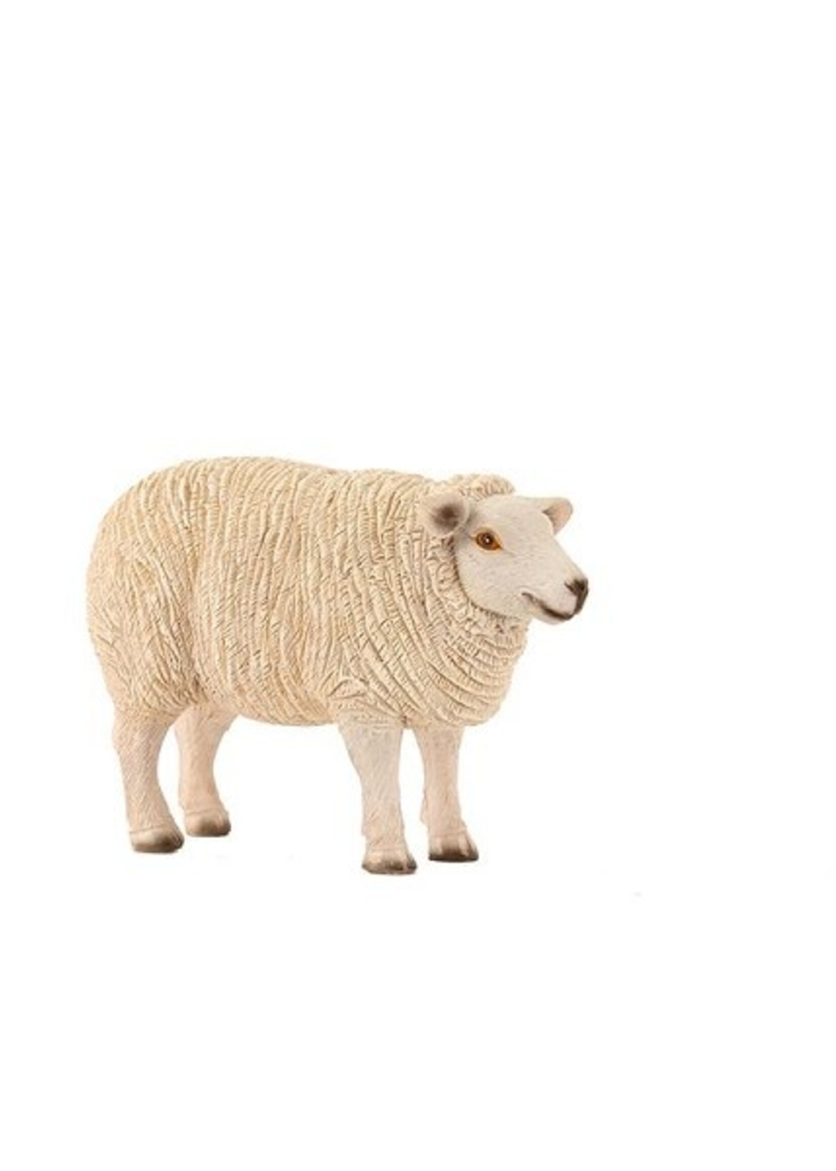 Staand schaap polystone 13x6x9cm