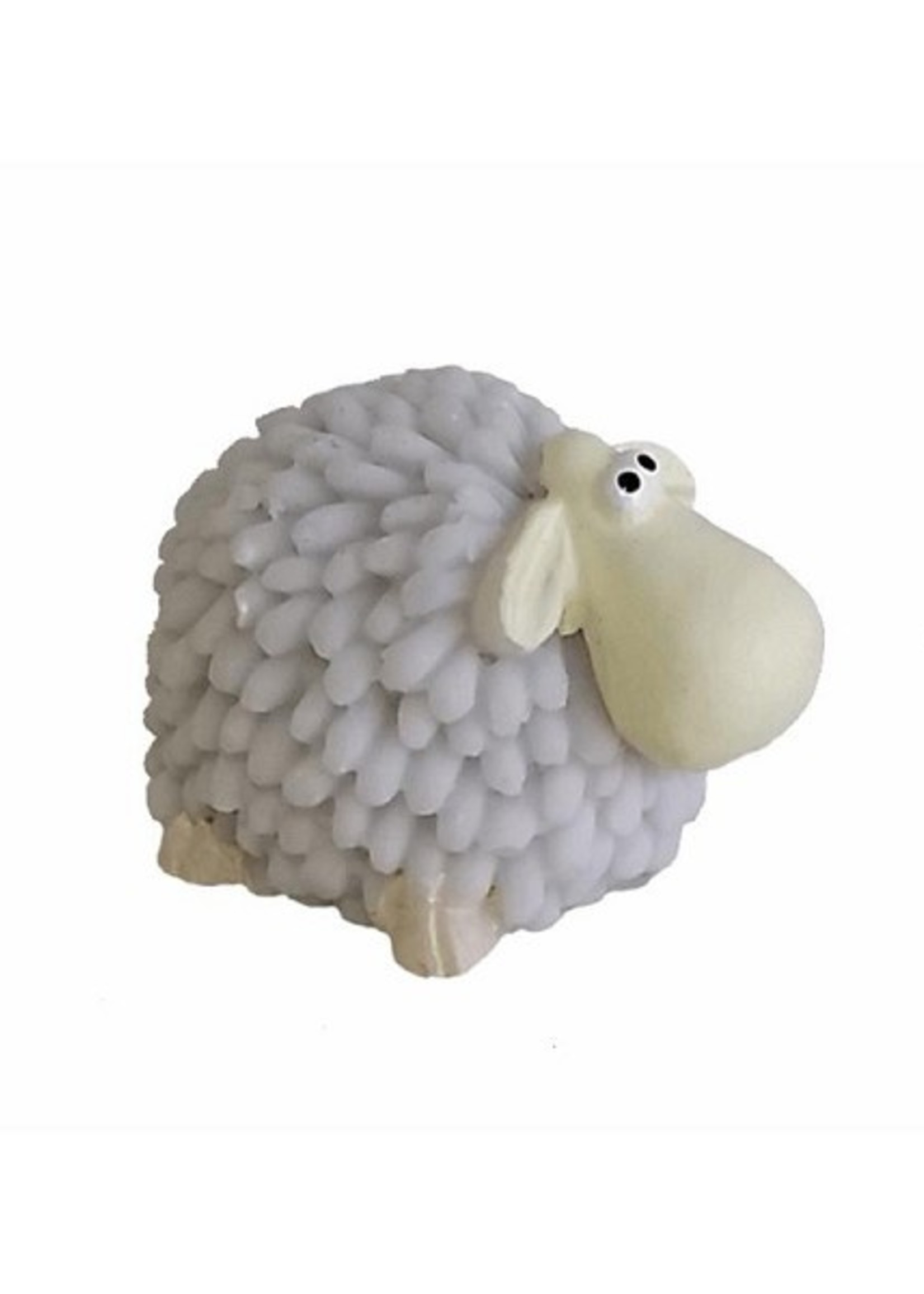 Schaap wit 3x3x2 cm keramiek