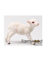 Farmwood Tuinbeeld Lam staand 17,5x6x12,5cm