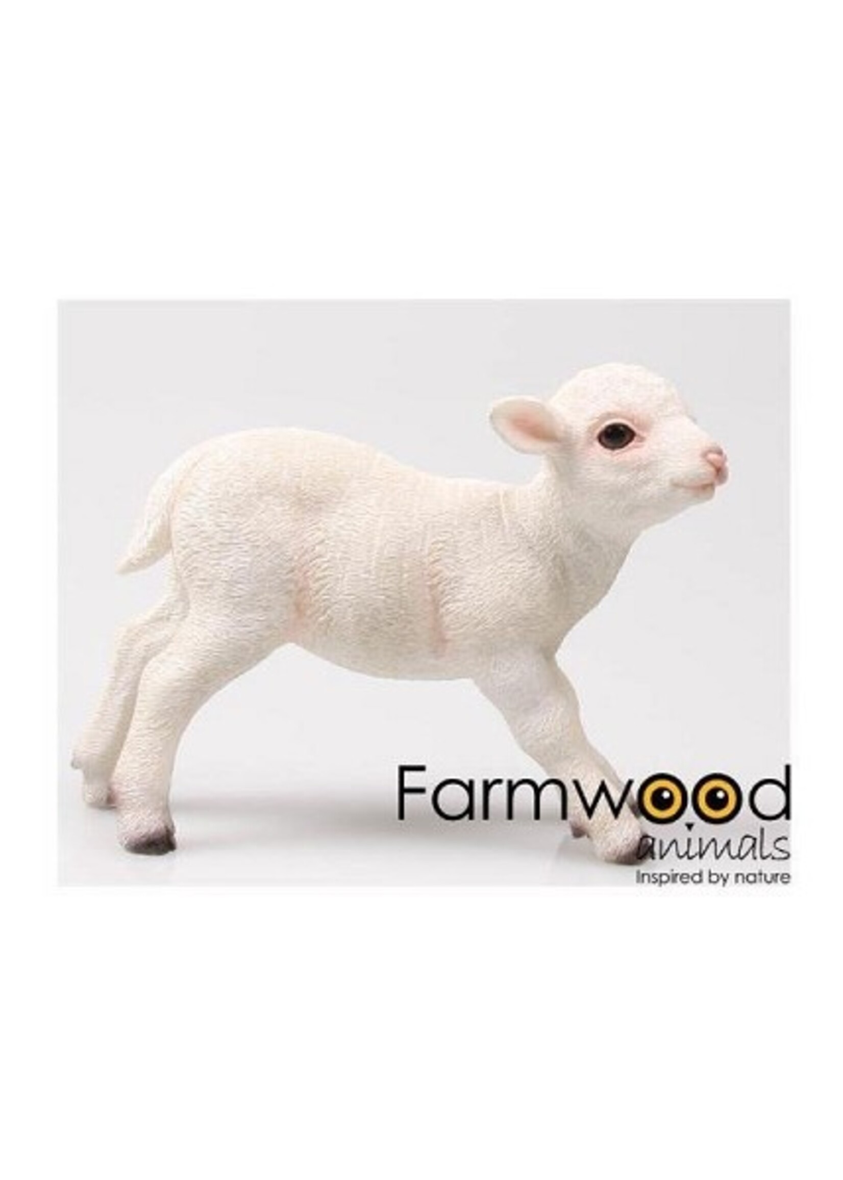 Farmwood Tuinbeeld Lam staand 17,5x6x12,5cm