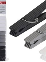 Wasknijpers kunststof 7,8x1,1cm pak a 24 stuks