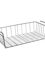 Metaltex Babette mandje voor onder plank 50cm metaal zwart