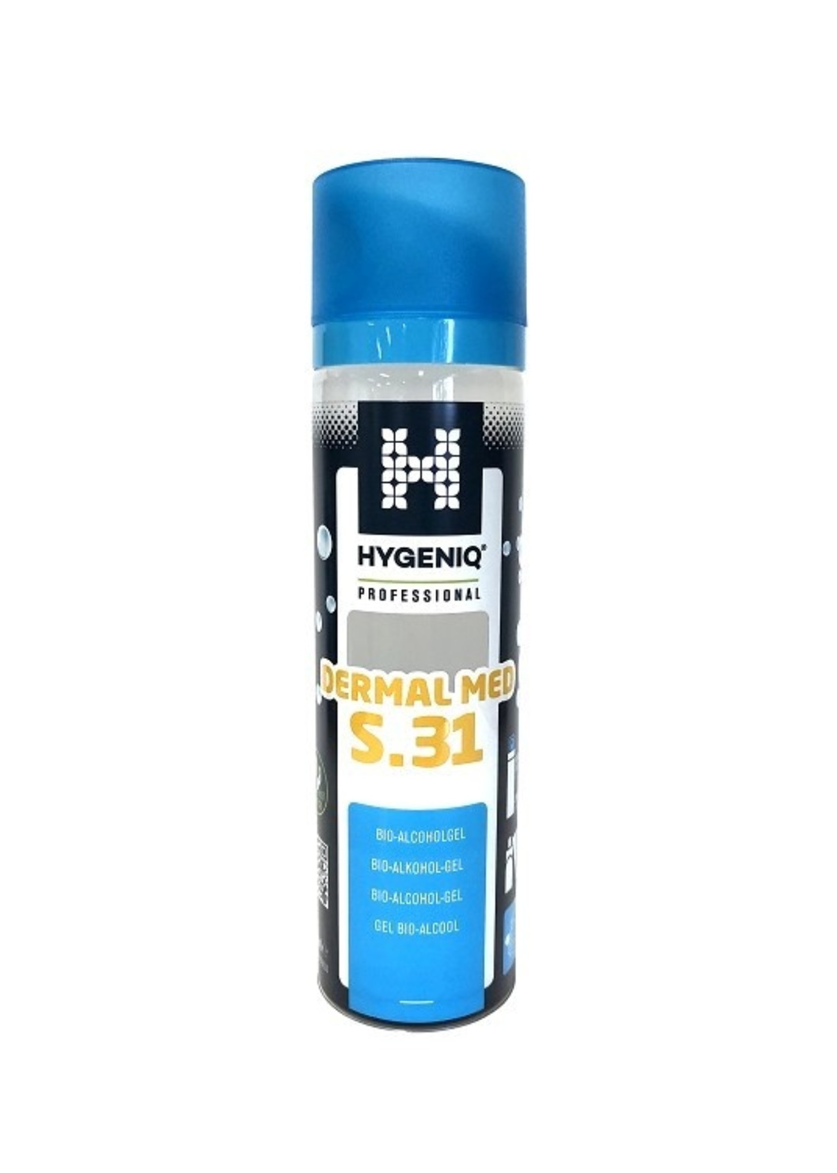 Hygeniq Professional Dermal Med handgel 70%  200ml pompje