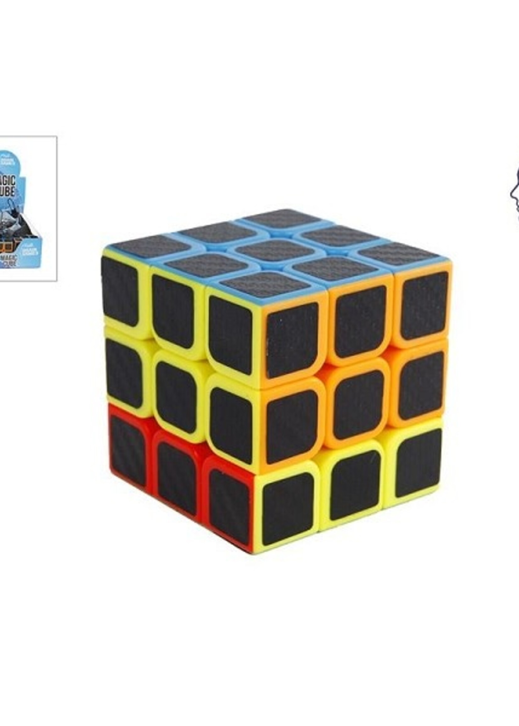 Brain Games Magic Cube zwart 3x3 6cm