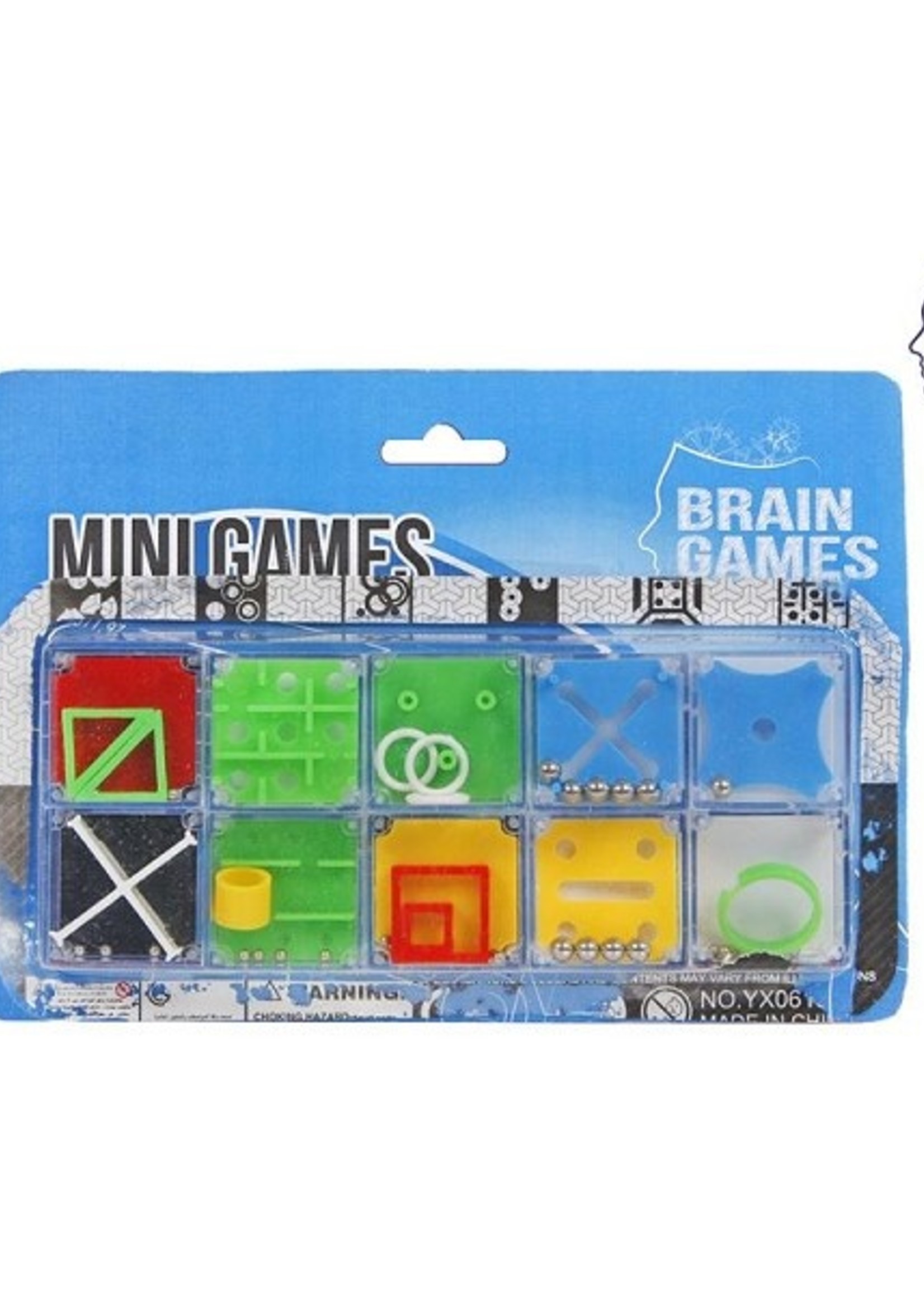 Brain Games mini puzzels 10 stuks