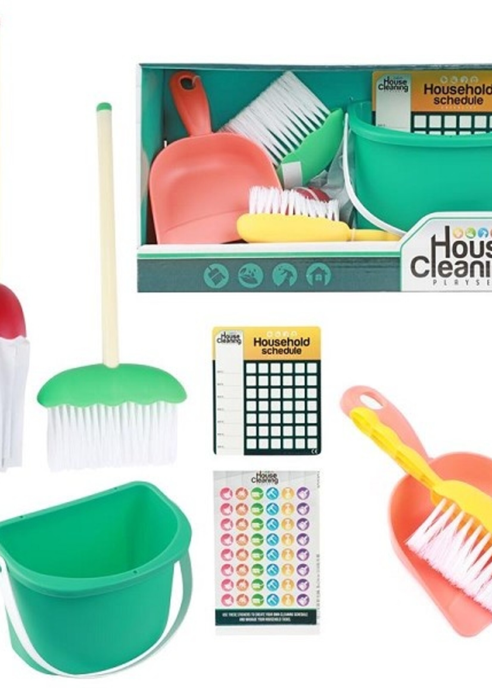 Toi Toys House Cleaning Schoonmaakset 7-delig