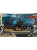 Toi Toys Alfafox Militair Speelset XL Boot met accessoires