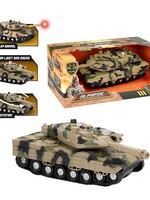 Toi Toys Alfafox Tank militair frictie + licht en geluid