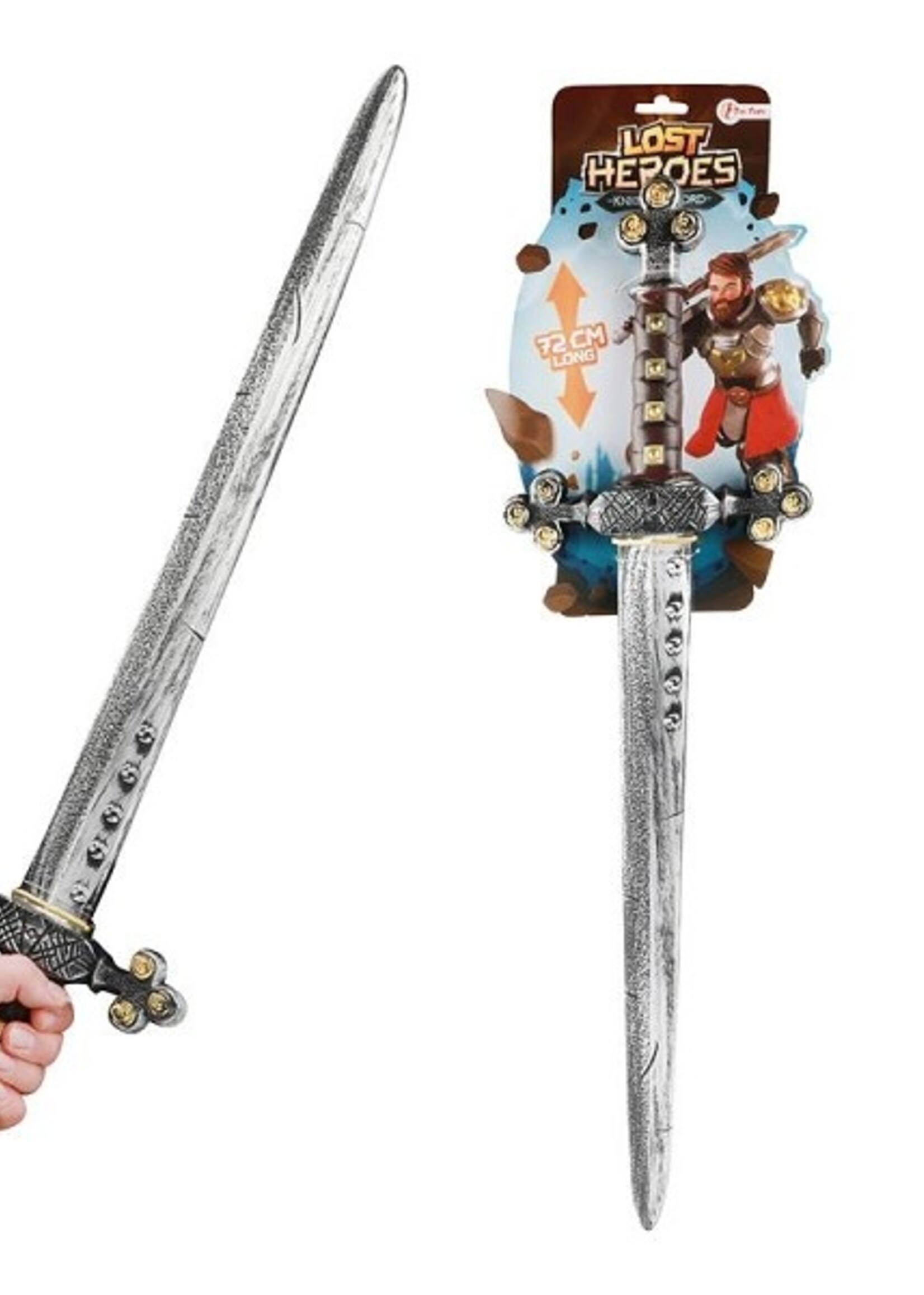 Toi Toys Lost Heroes Lang zwaard 72cm op kaart