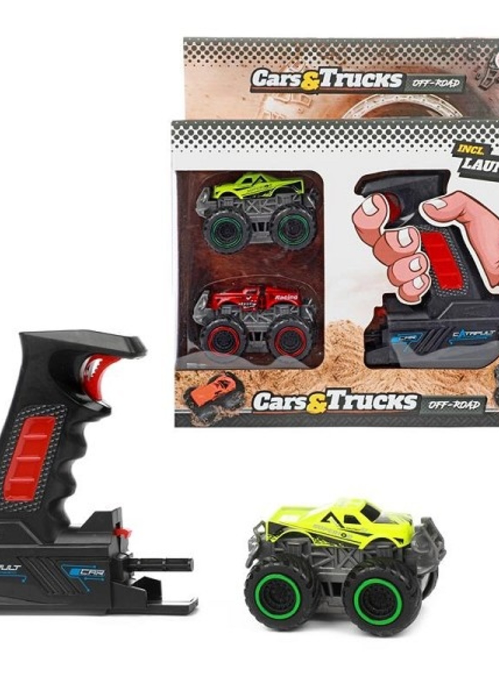 Toi Toys Cars&Trucks Monster truck 2st met afschieter