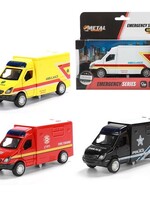 Toi Toys Busje Hulpdienst + licht en geluid per stuk