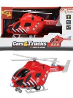 Toi Toys Cars&Trucks Brandweerhelikopter Rescue + licht en geluid
