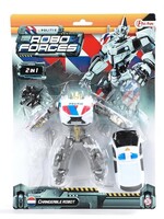 Toi Toys Roboforces Veranderrobot -Politieauto- (NL)