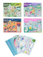 Toi Toys Herbruikbare raamstickers +/-150st per stuk