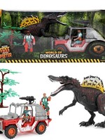 Toi Toys World of Dinosaurs Speelset jeep+dino