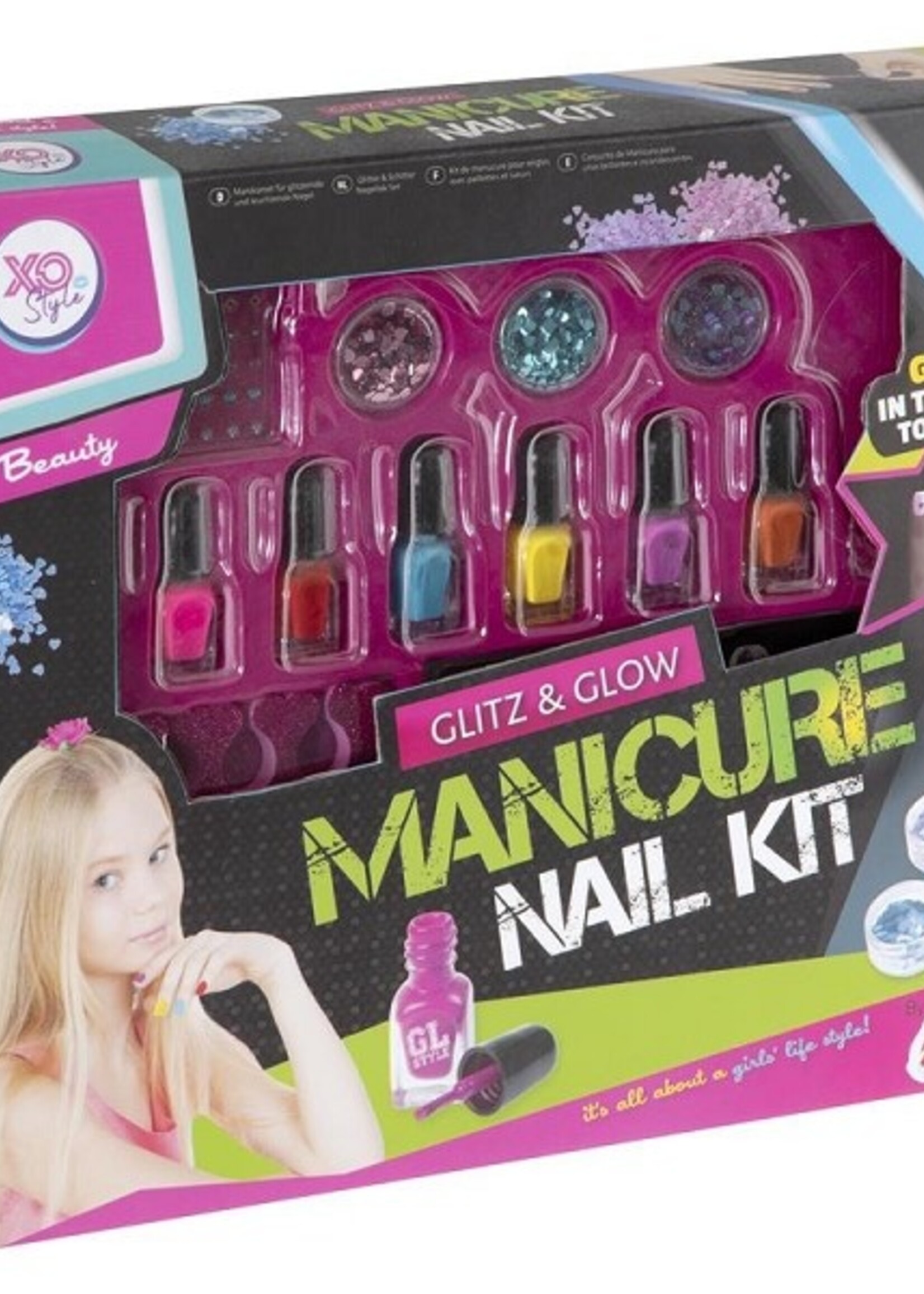 Grafix Manicure set Glitz&Glow