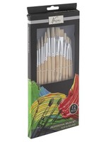 Grafix Penselenset 12-delig