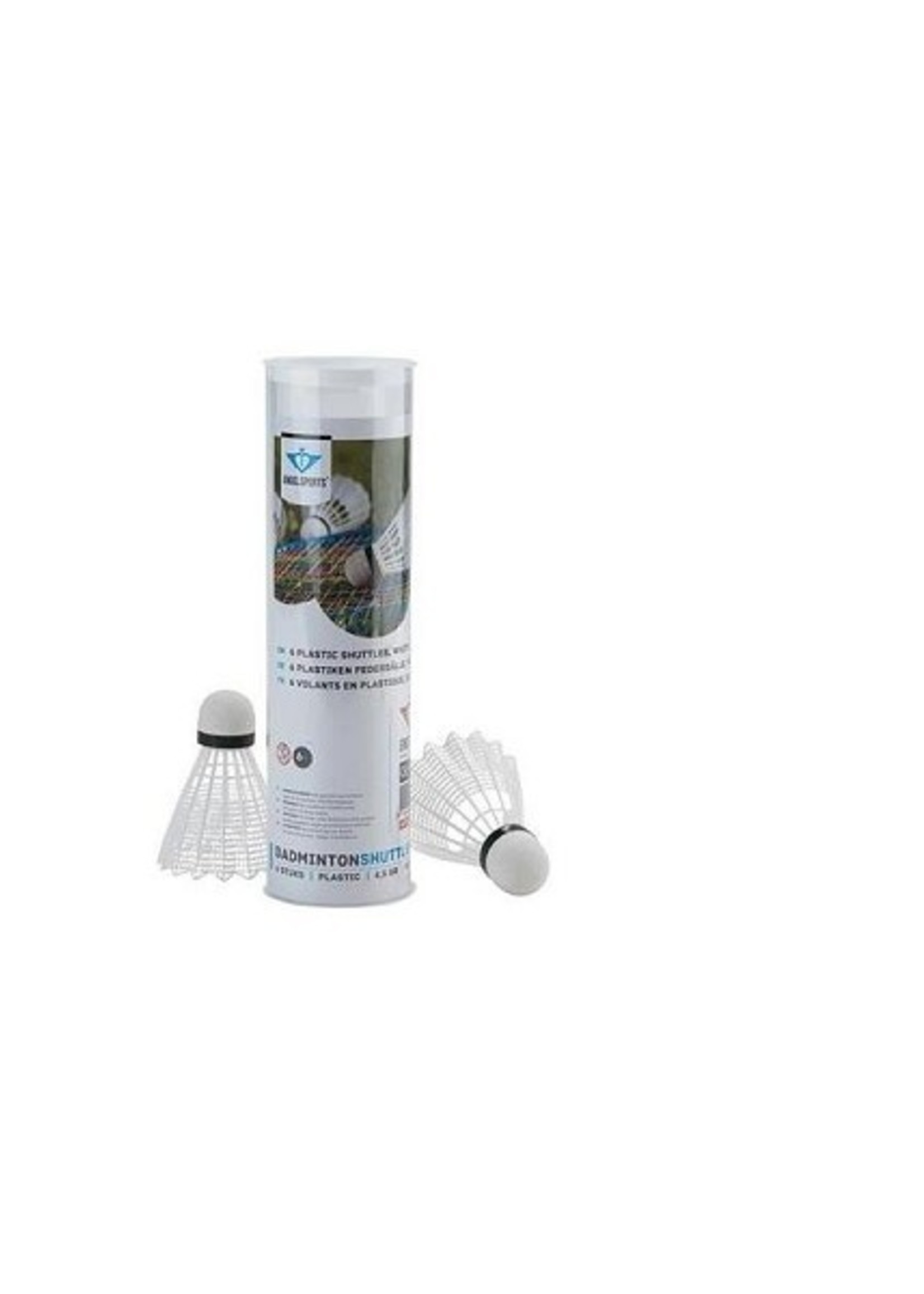 Shuttles 6st plastic wit