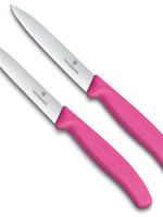 Victorinox Groentemes glad+kartel roze 2 stuks op kaart