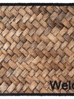 Deurmat Prestige Welcome wickerprint Polyamide 50x75cm