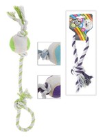 Hondentouw met bal 52cm