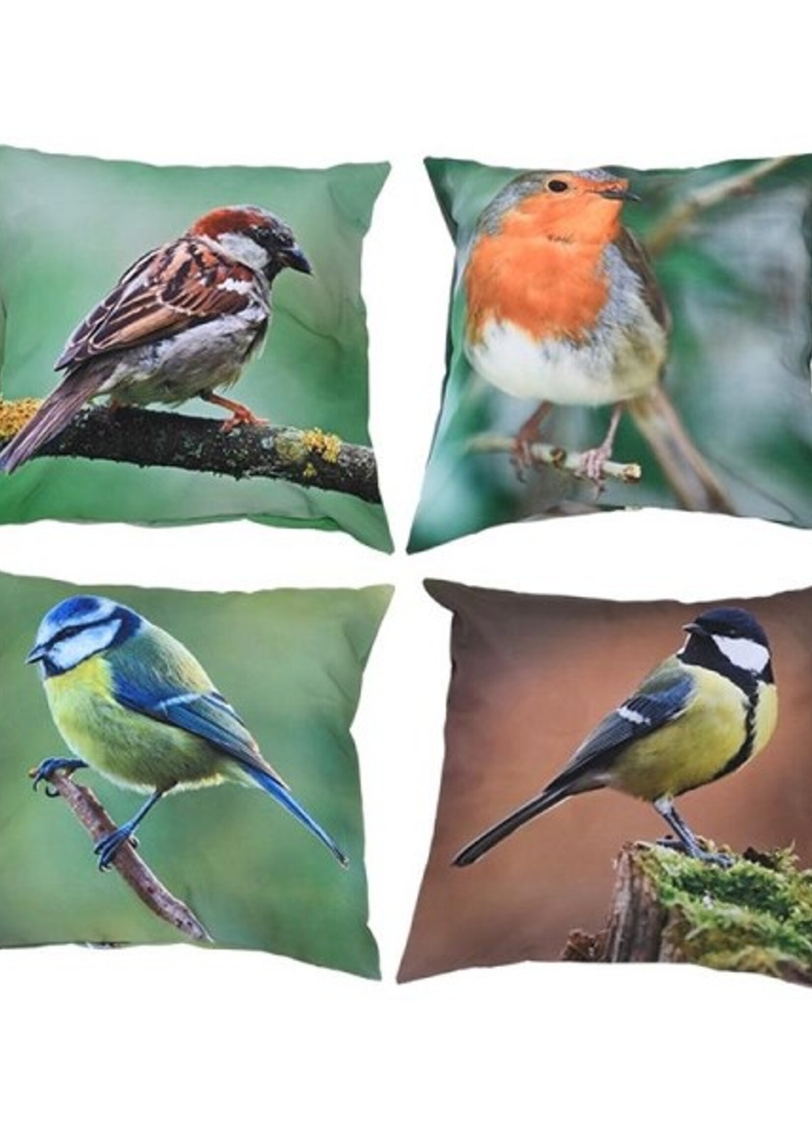 Esschert Design Buitenkussen vogel S