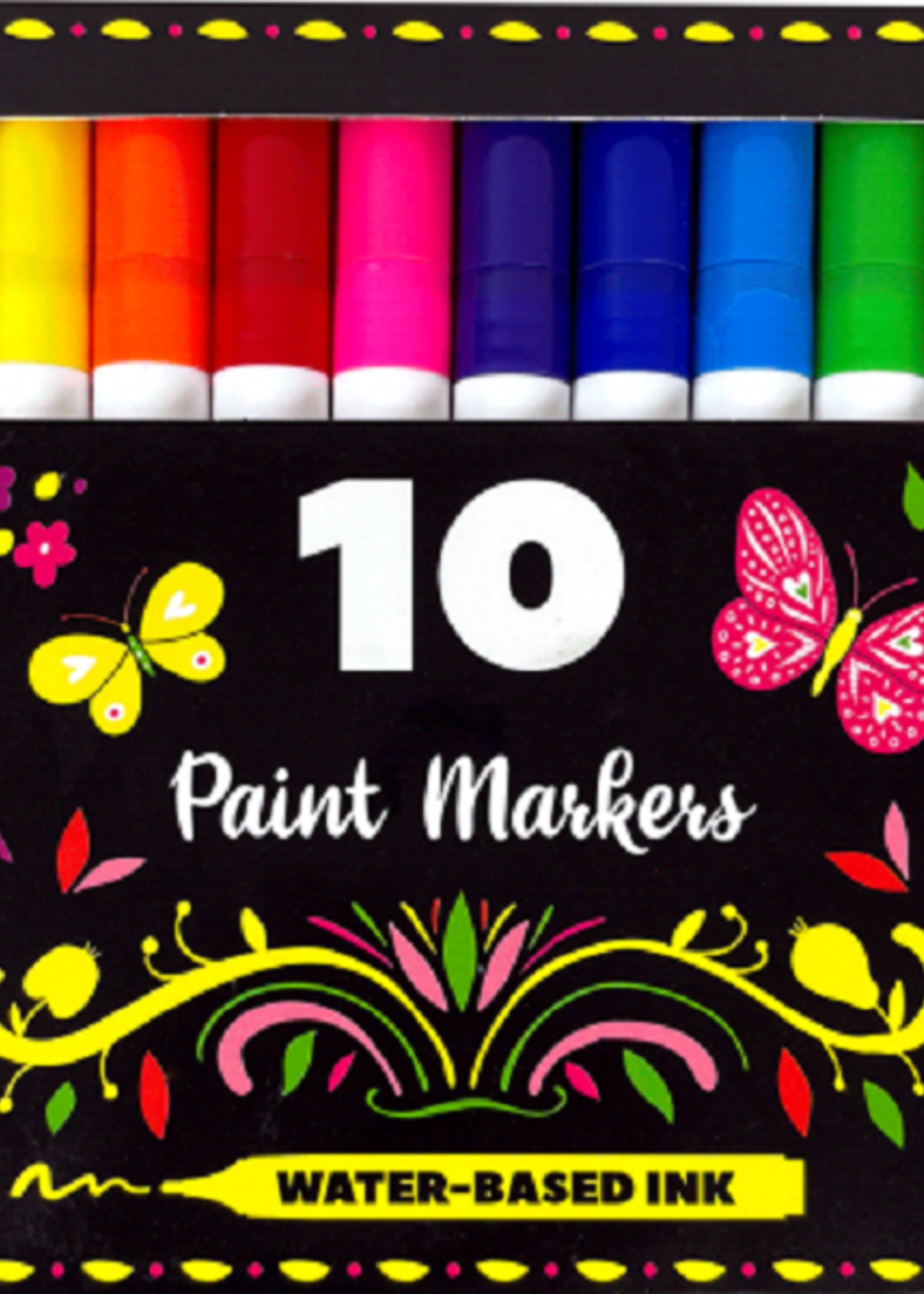 Paint Markers etui a 10 stuks