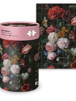 Puzzel in koker De Heem Bloemstilleven 108 stukjes
