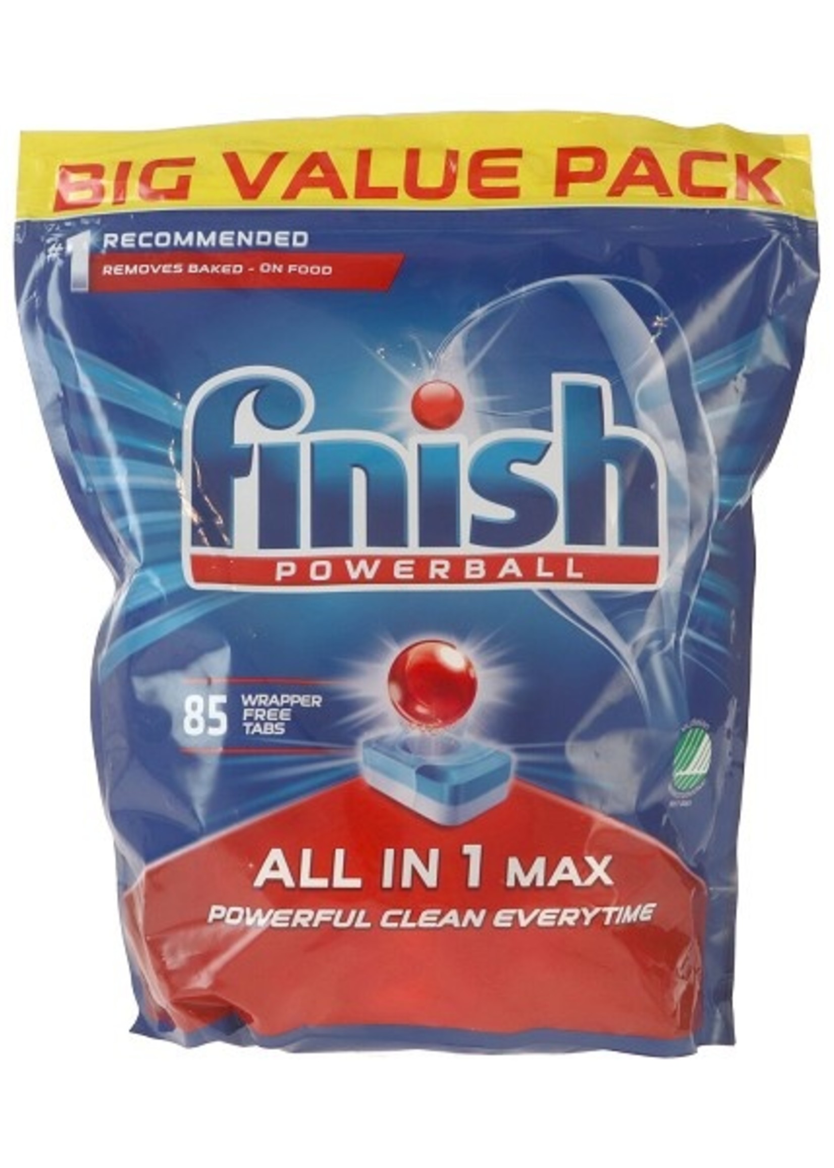 Finish All In 1 Max vaatwastabletten 85pcs