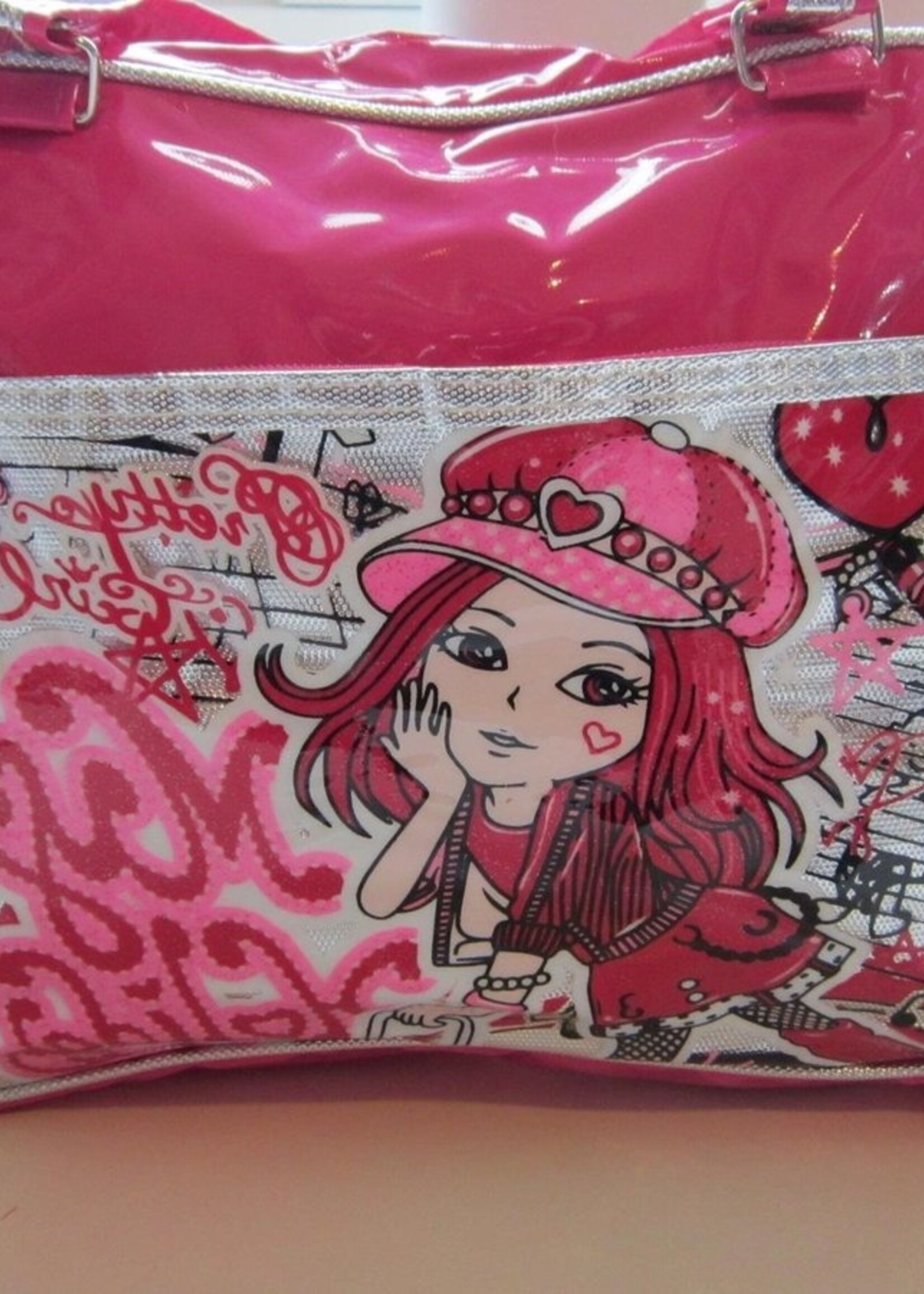 Fashionable hand/schoudertas Large