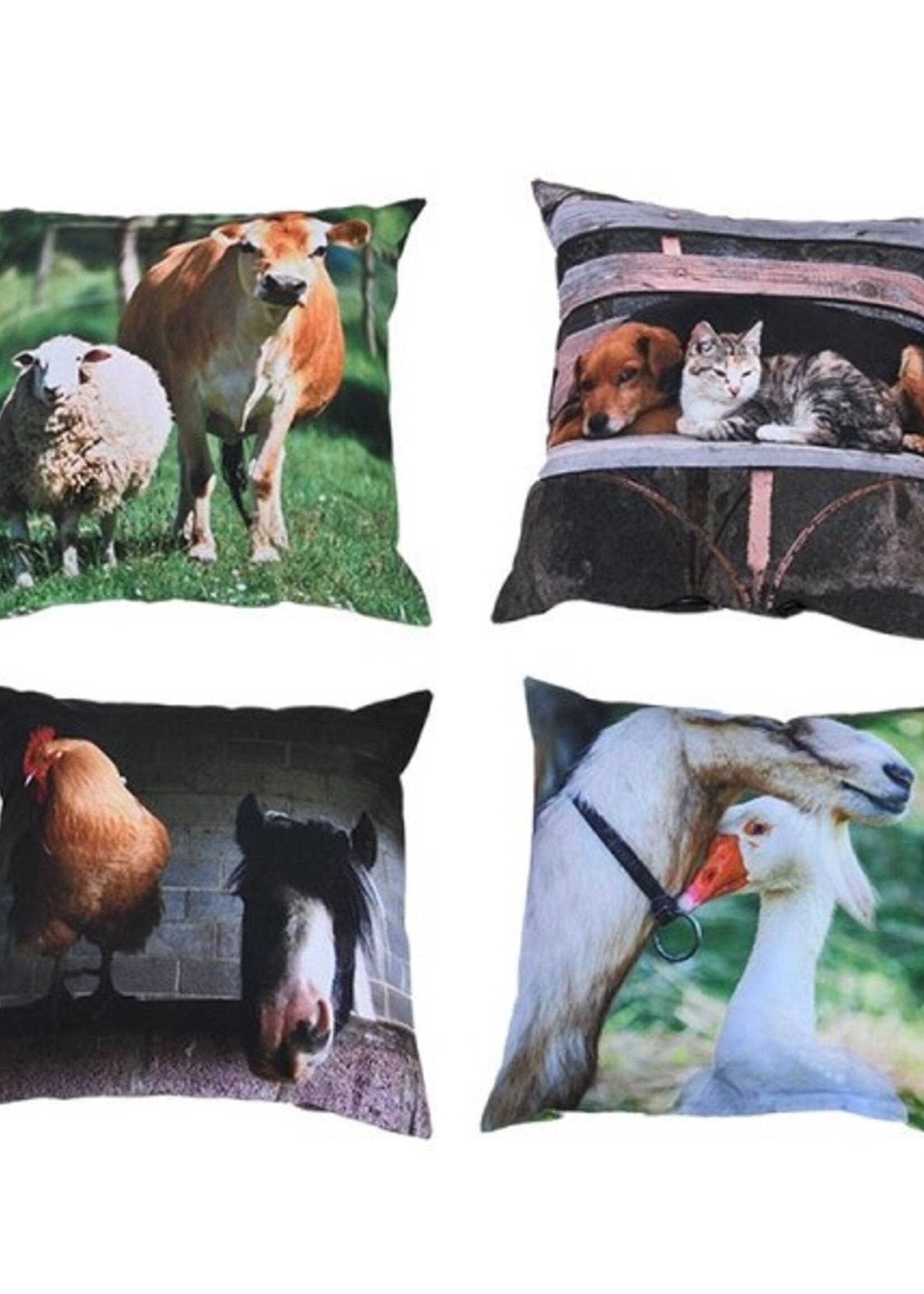 Esschert Design Buitenkussen boerderij per stuk