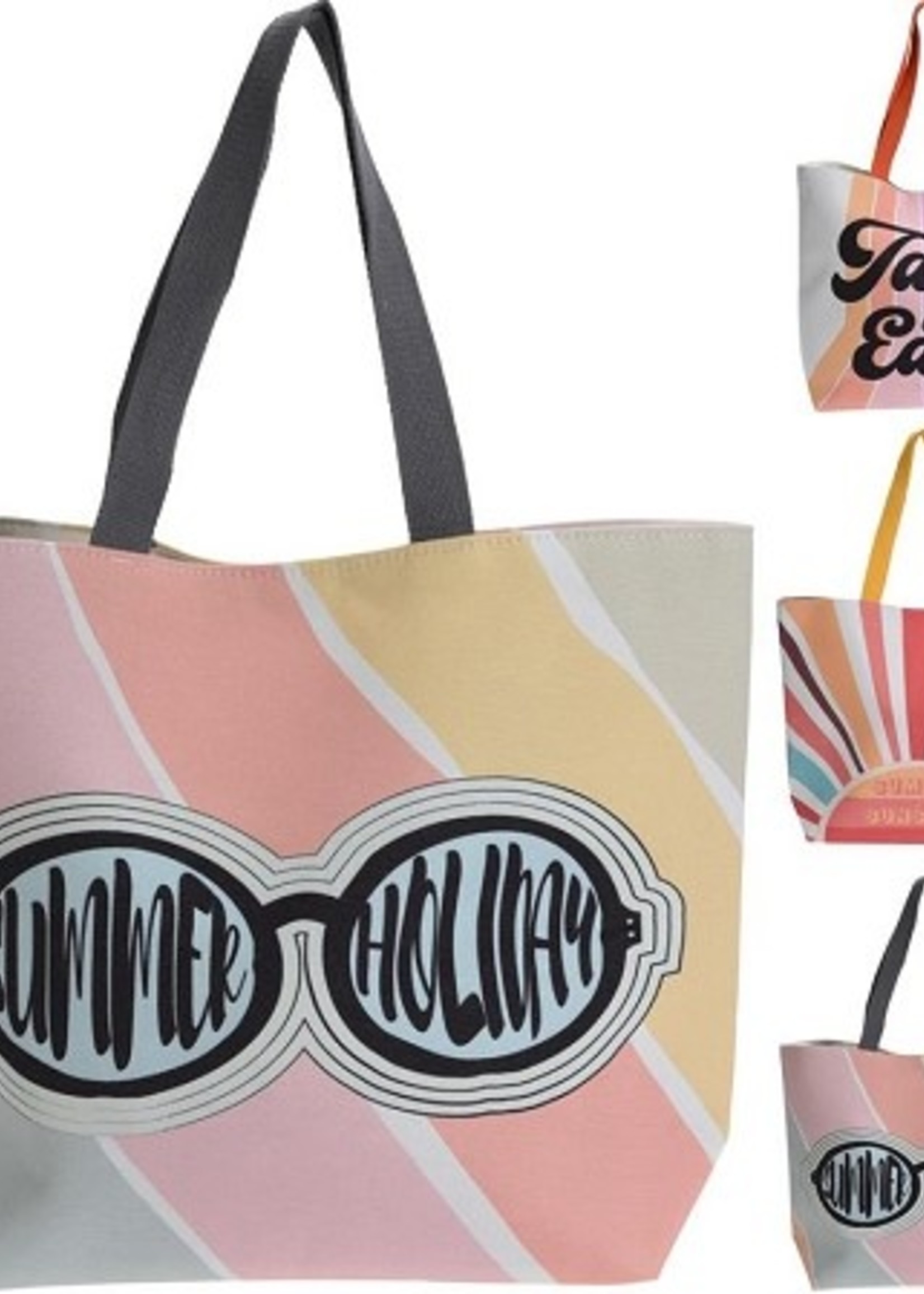 Strandtas 50x38cm polyester per stuk