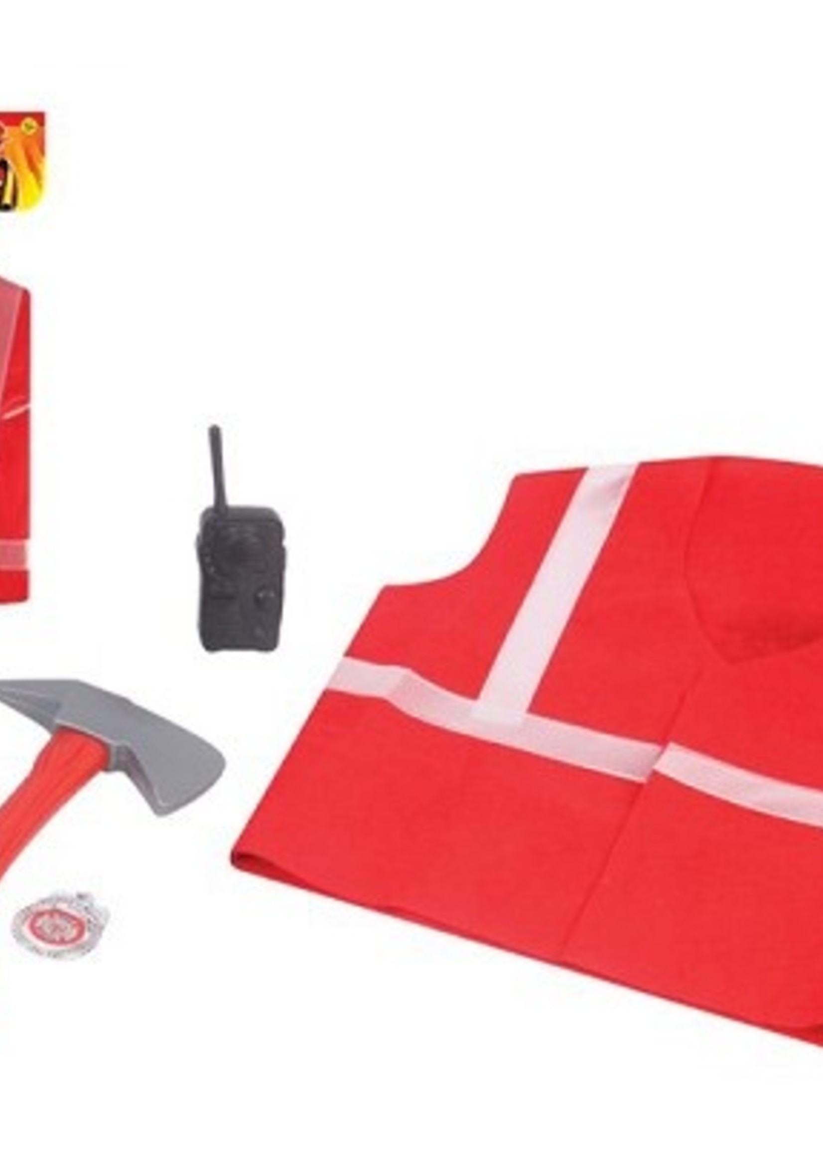 Brandweer speelset met vest