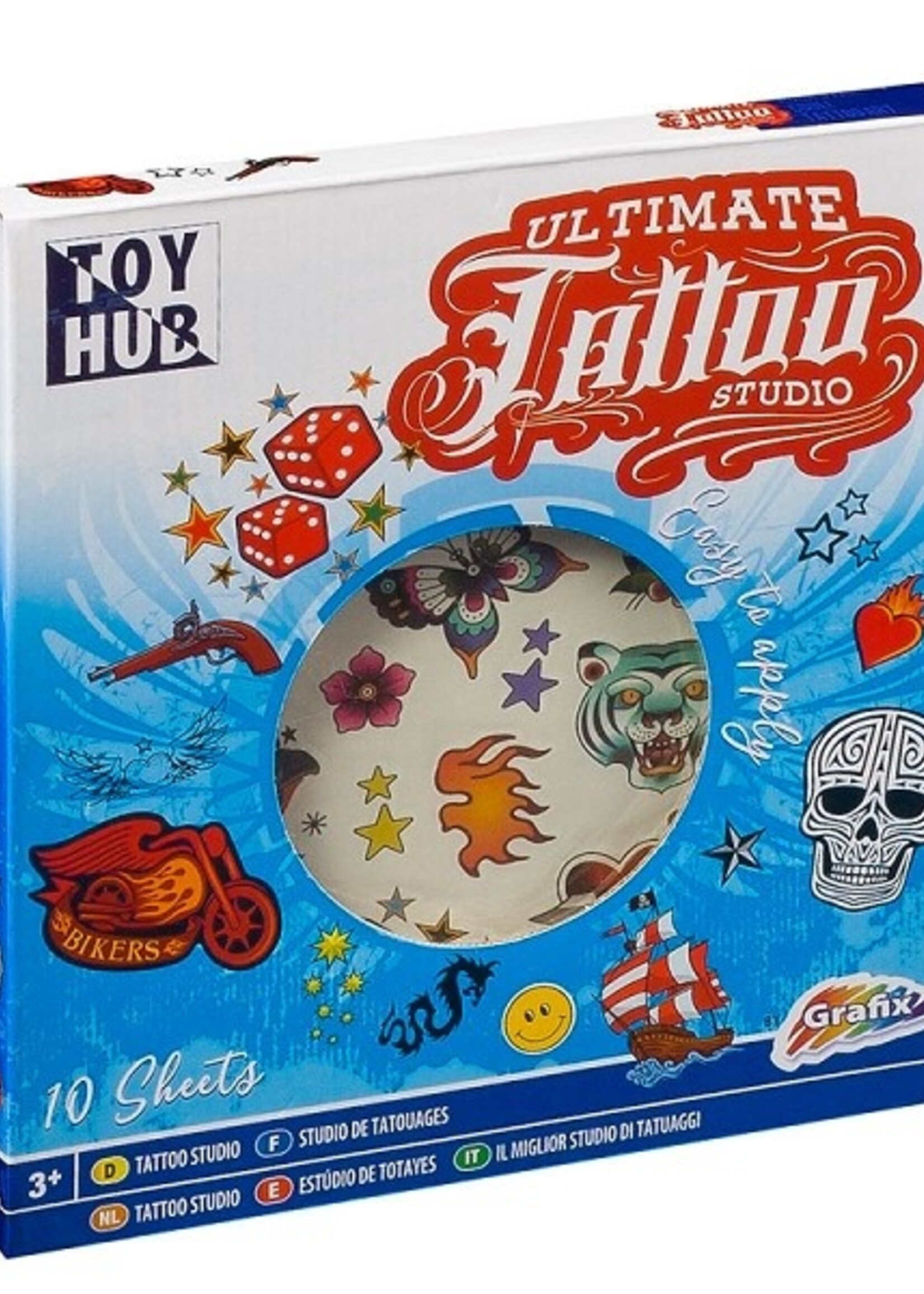 Grafix Tattoo set boys 10 vel