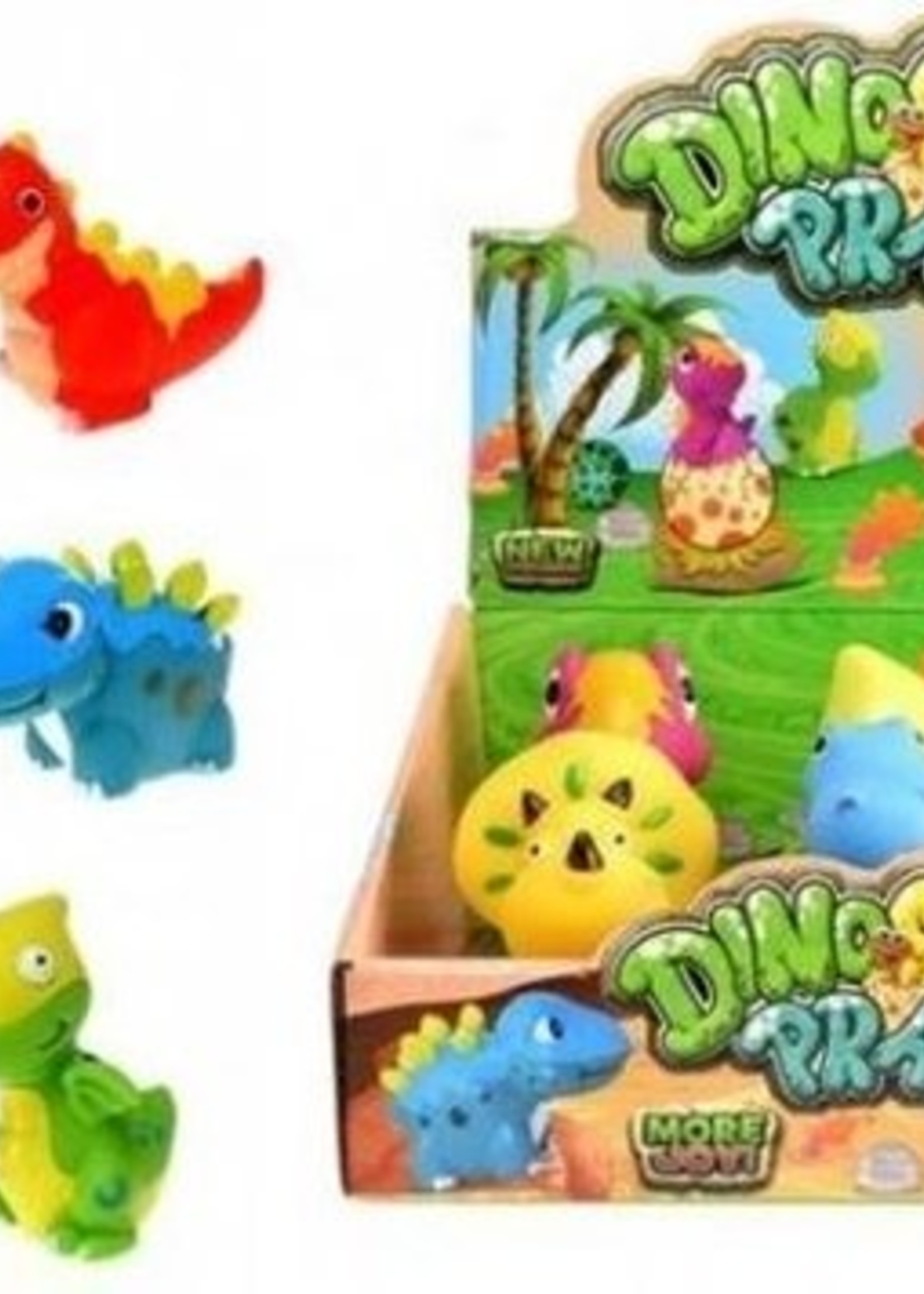 Vriendelijke Dinosaurus 1 STUK - GROEN/GEEL