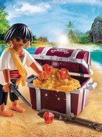 PLAYMOBIL Piraat met schatkist - 9358