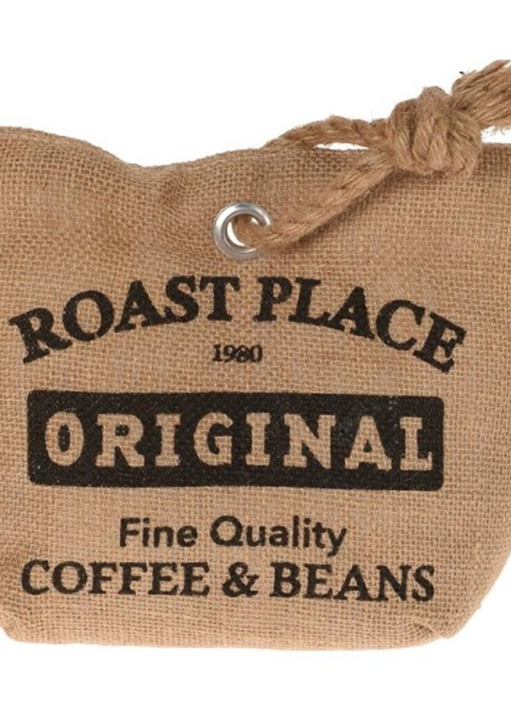 Deurstopper jute zak met touw