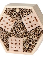 Insectenhotel hexagon naturel 22,5x20x7,5cm