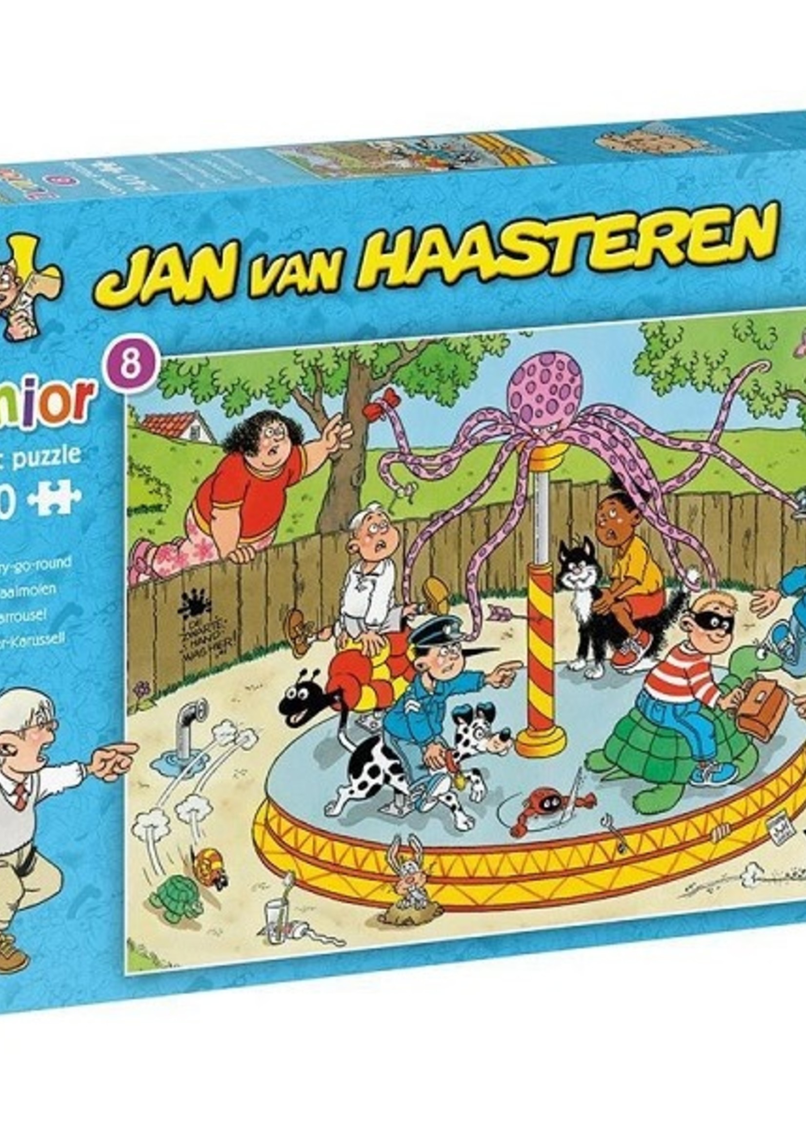 Jumbo Jan van Haasteren Junior puzzel De draaimolen 240 stukjes