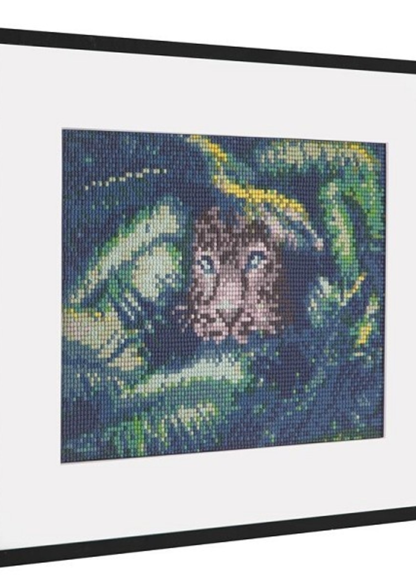 Grafix Diamond painting Panther 30x40cm ( exclusief lijst)