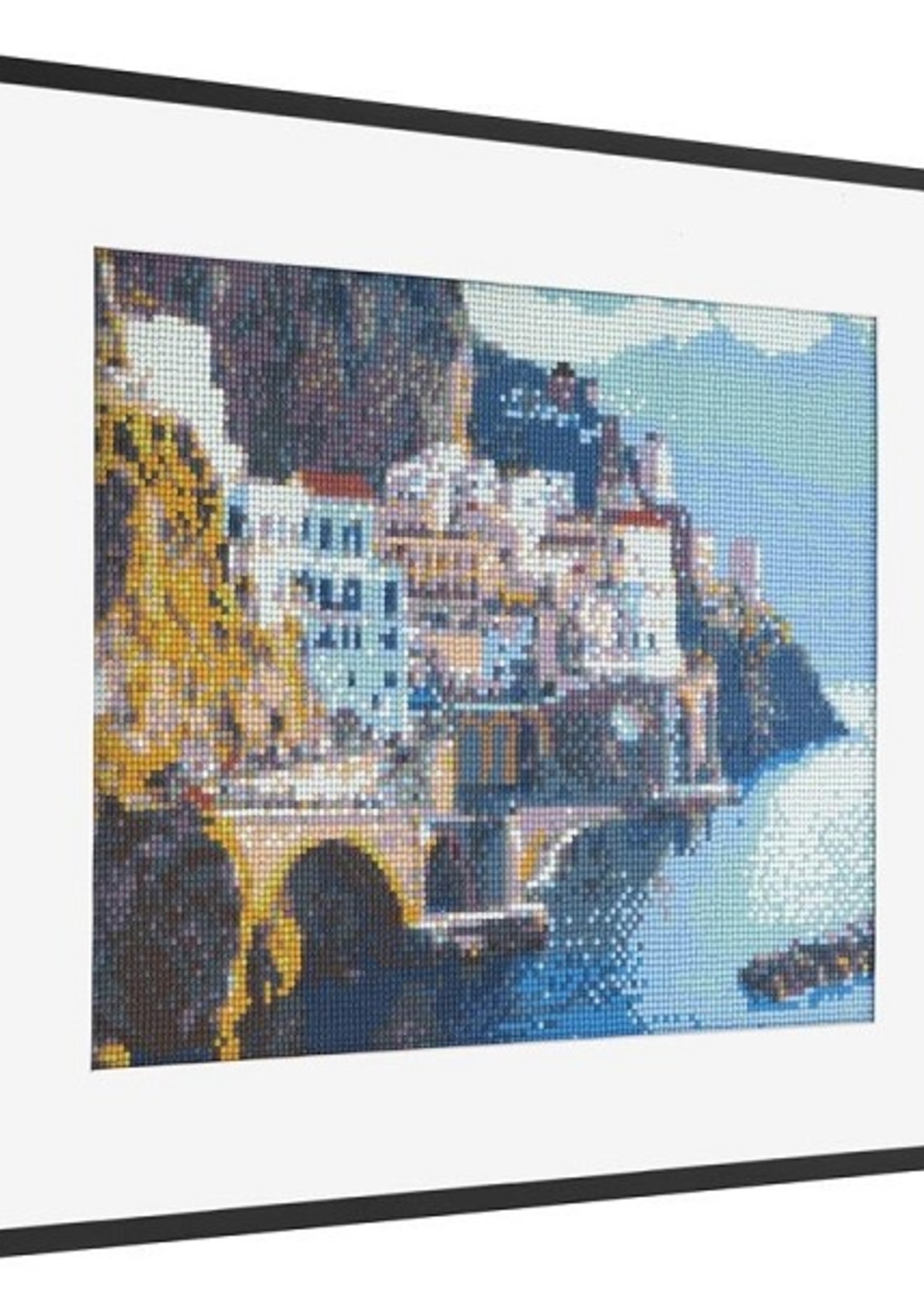 Grafix Diamond painting Amalfi Coast 40x50cm ( exclusief lijst)