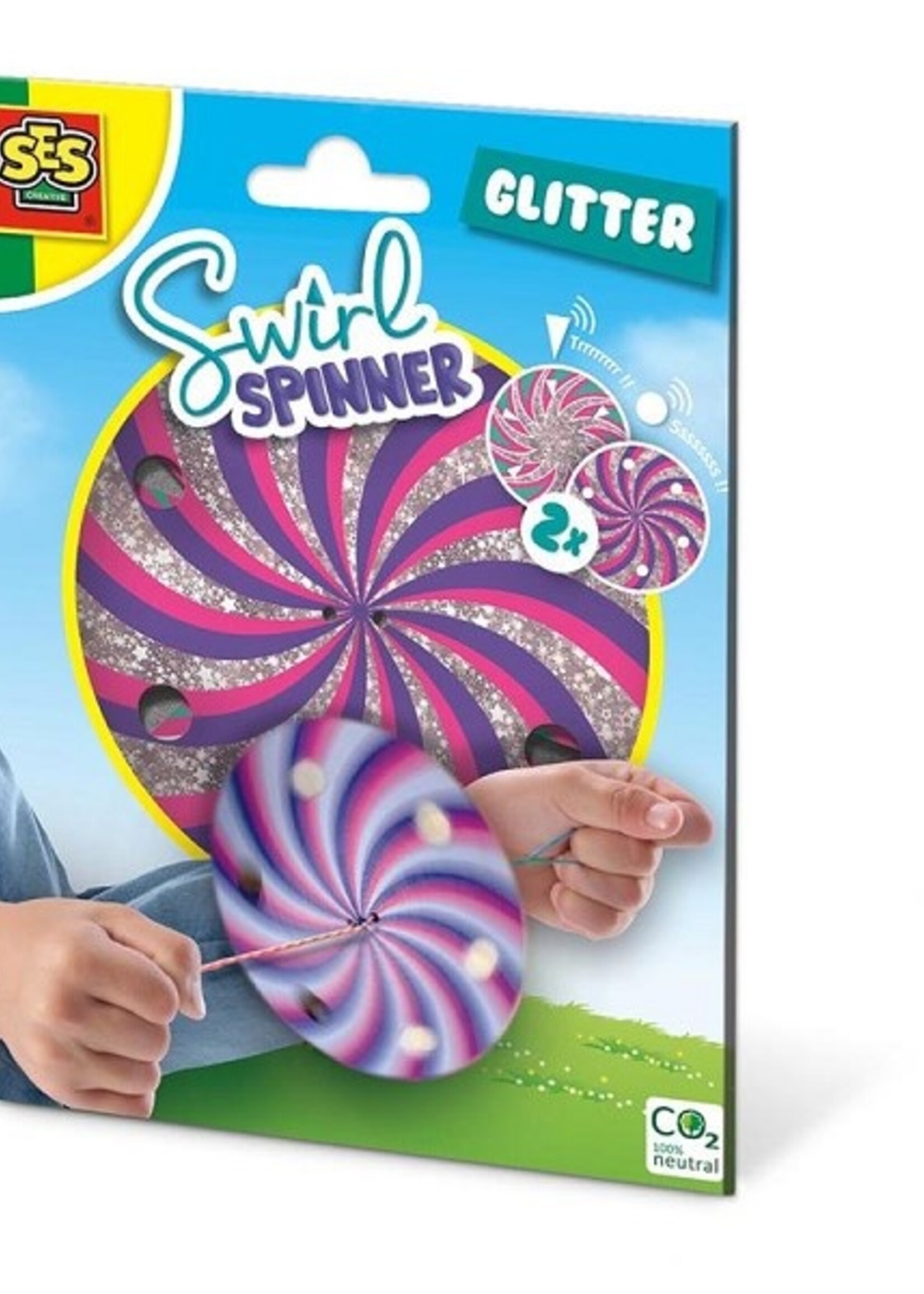 Ses Swirl spinner - Glitter