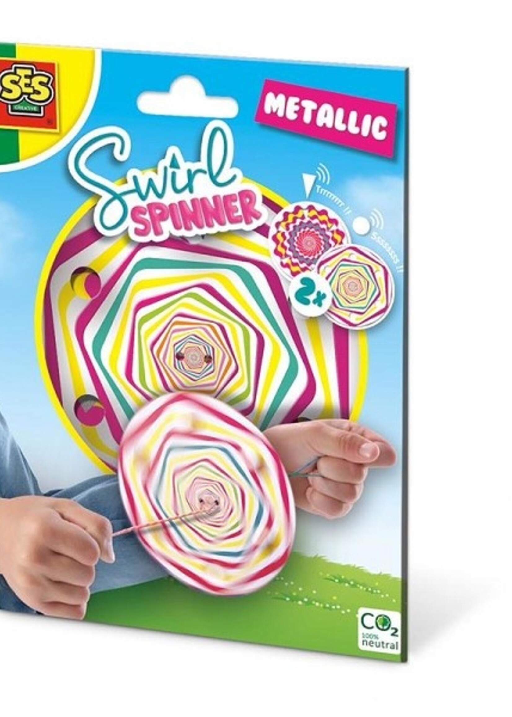 Ses Swirl spinner - Metallic