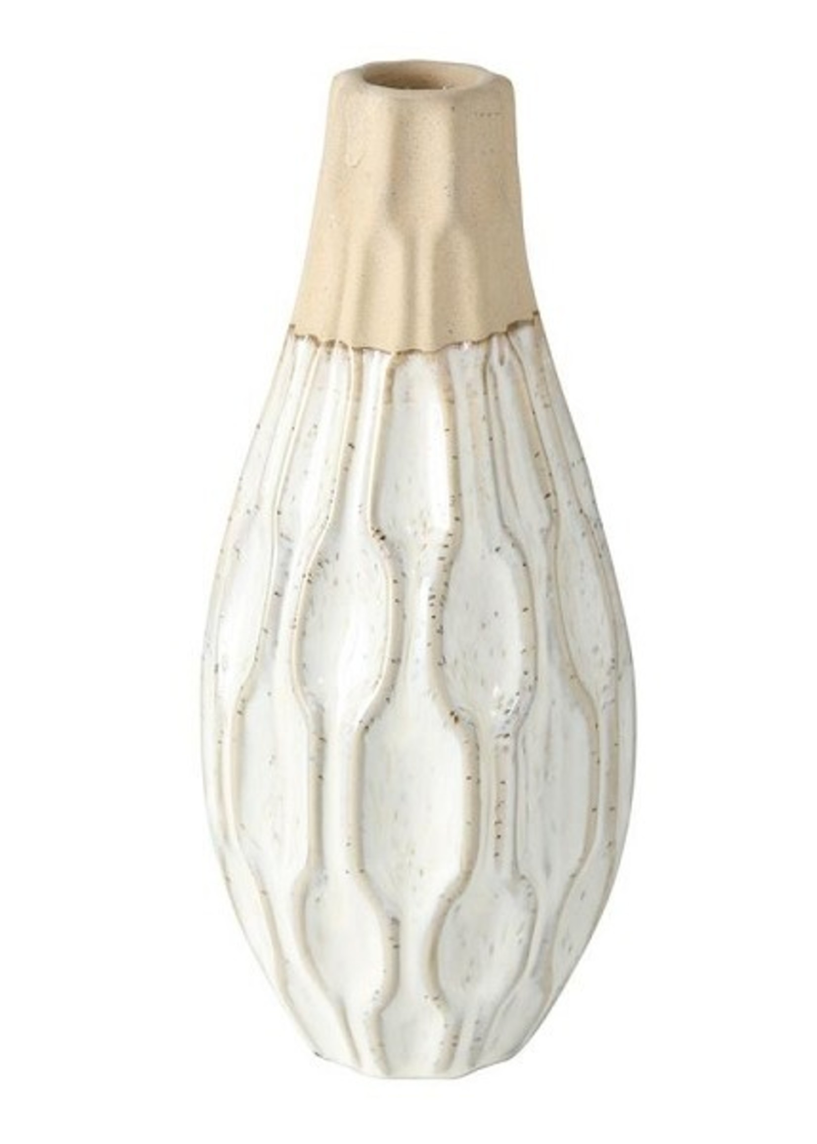 Boltze Home Vaas keramiek Malia, H25cm naturel