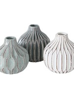 Boltze Home Vaas Lenja keramiek Ø11xh11cm per stuk