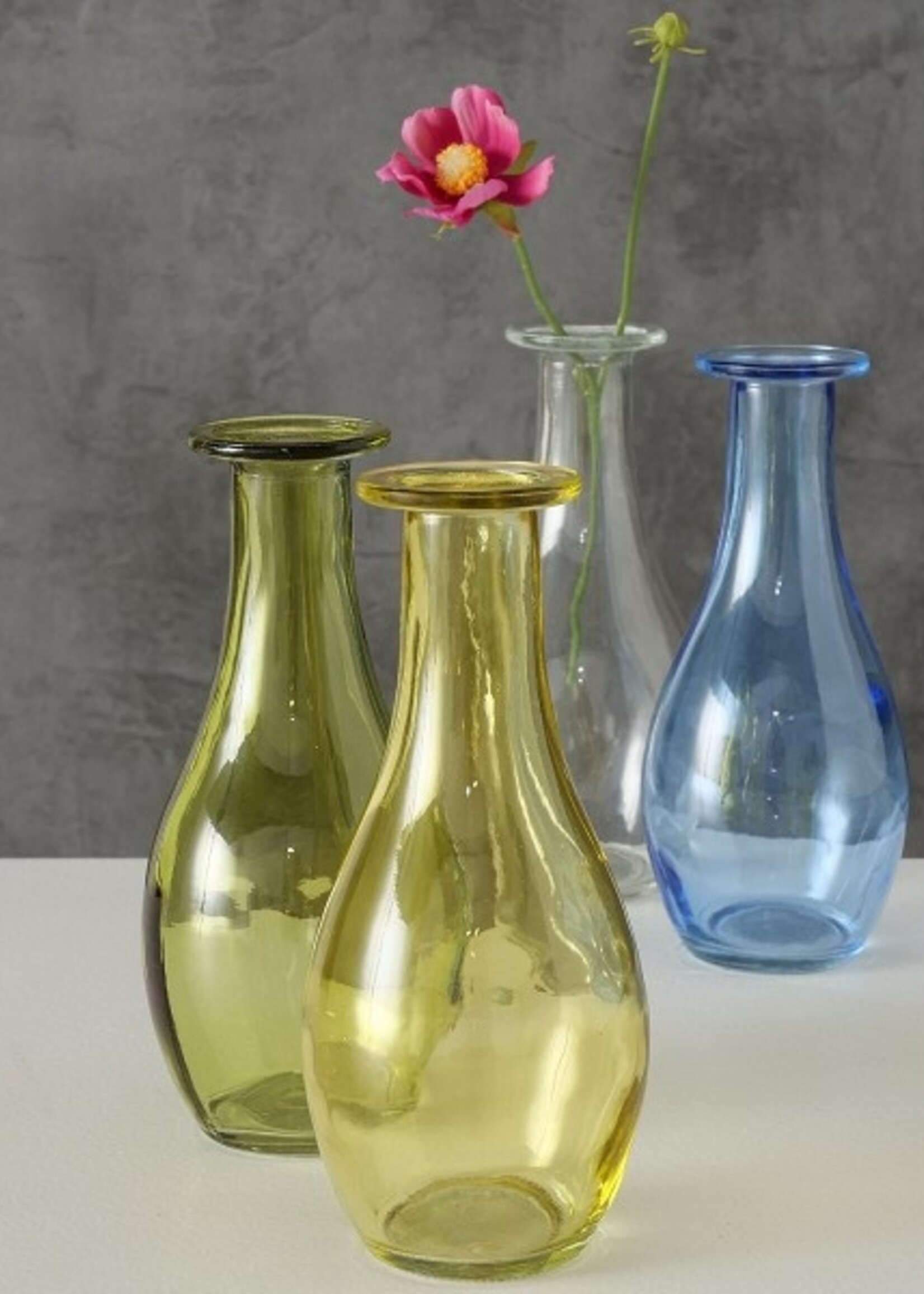 Boltze Home Vaas Bellini 4-delige set Ø7xh16cm