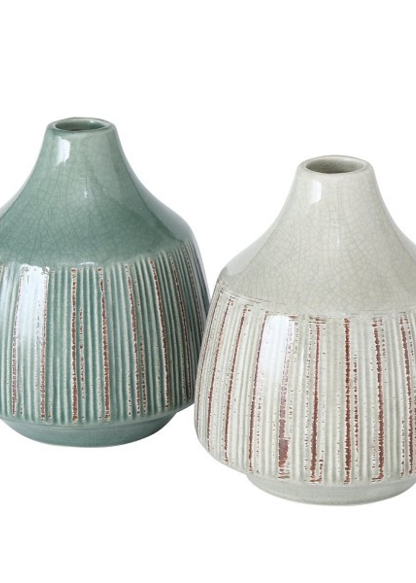 Boltze Home Vaas Menos keramiek Ø12xh15cm per stuk