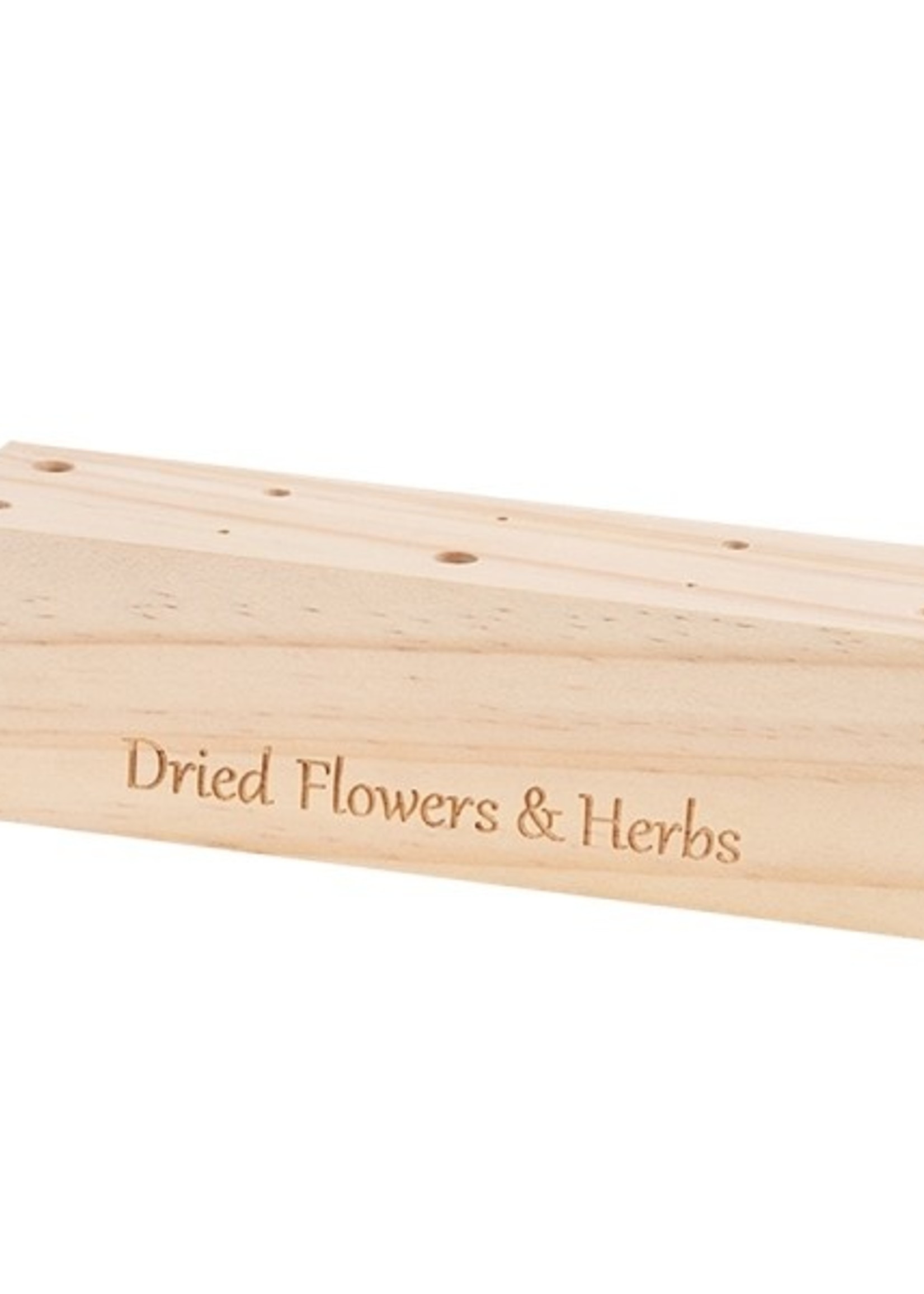 Esschert Design Bloemen en kruiden standaard hout 15x4x4cm ( exclusief bloemen )