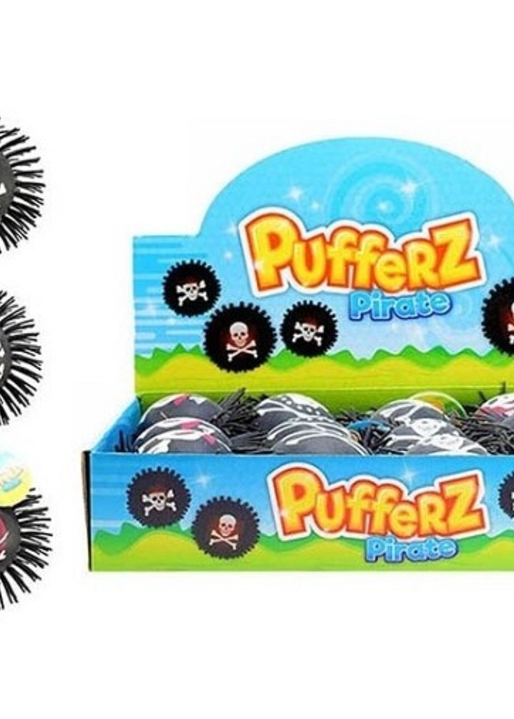 Toi Toys Pufferbal piraat met licht 12cm